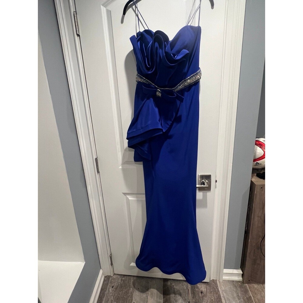 Jovani strapless evening dress